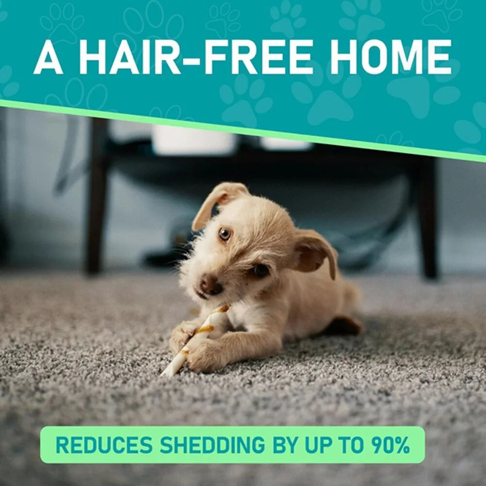 Pet Grooming Rake – Deshedding Tool for Long Hair, Reduces Shedding 95%
